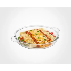 Bişirmə üçün qəlib Limon Kitchenware OP-LE2, şüşə, 31x5x26 sm, şəffaf