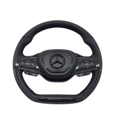 Mercedes modeli üçün sükan, qara - avto182
