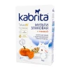 Каша Kabrita Мультизлаковая с тыквой на козьем молоке, с 6 месяцев, 180 г (8716677007991).