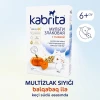 Каша Kabrita Мультизлаковая с тыквой на козьем молоке, с 6 месяцев, 180 г (8716677007991).