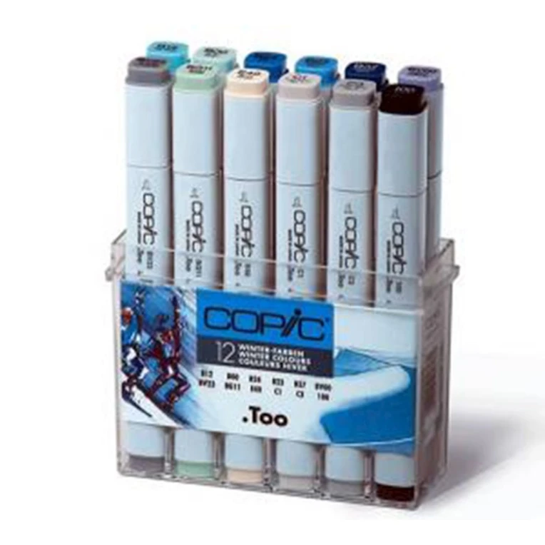 Маркеры Copic Classic Winter Set, 12шт