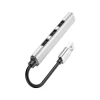 USB HUB Hoco HB26 Silver USB HUB Hoco HB26 Silver