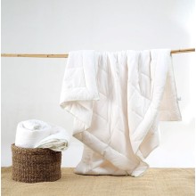 Yorğan Doqu Home, tək nəfərlik, bütün fəsillər üçün, bambuk lifi, ağ, 180x215 sm