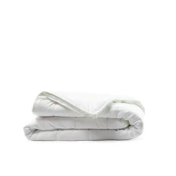 Одеяло Doqu Home, односпальное, всесезонное, бамбуковое волокно, белое, 180x215 см