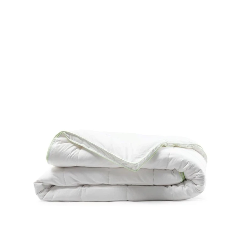 Одеяло Doqu Home, односпальное, всесезонное, бамбуковое волокно, белое, 180x215 см