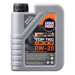 Моторное масло Liqui Moly Top Tec 6300 0W-20, 1 л