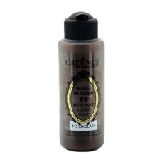 Akril boya-metallik Cadence Waterbased Gilding Paint 115 Chocolate 120 ml