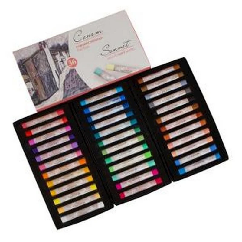 Пастель Невская палитра Сонет сухая, 36 цветов