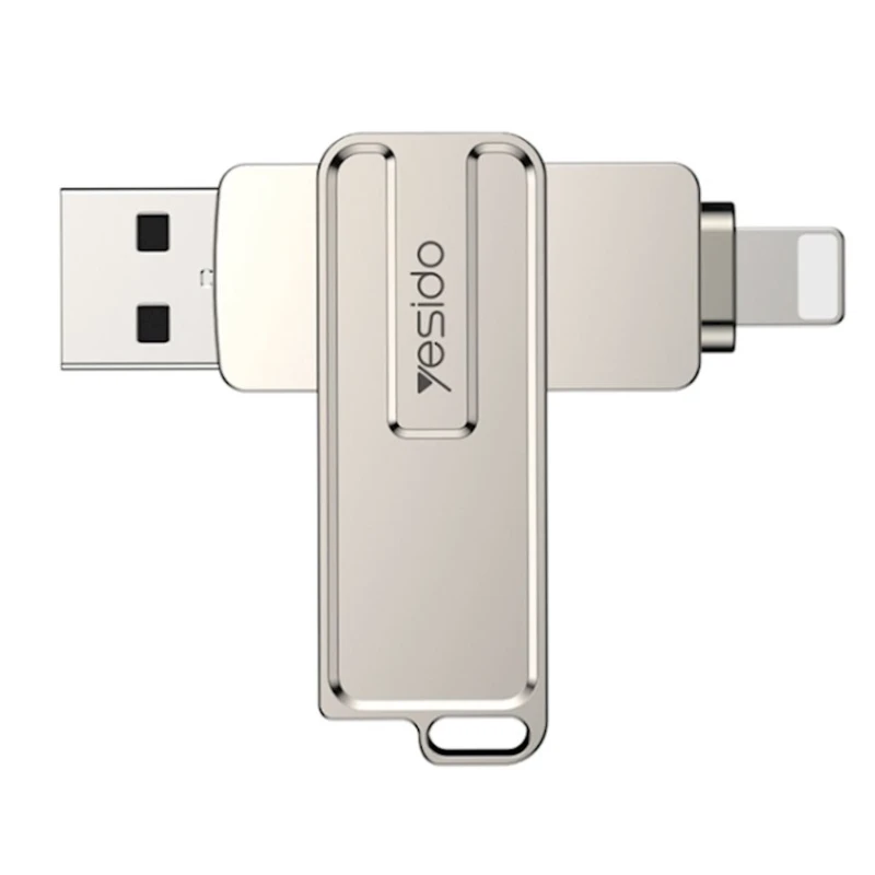 Флешка Yesido Yesido FL16 128 Гб 2in1 Флешка Yesido Yesido FL16 128 Гб 2in1