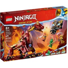 Konstruktor LEGO Ninjago Heatwave Transforming Lava Dragon 71793, 8+ yaş, 479 hissə