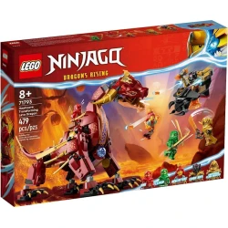 Конструктор LEGO Ninjago Heatwave Transforming Lava Dragon 71793, 8+ лет, 479 элементов