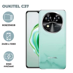 Smartfon Oukitel C37 6GB/256GB Cyan