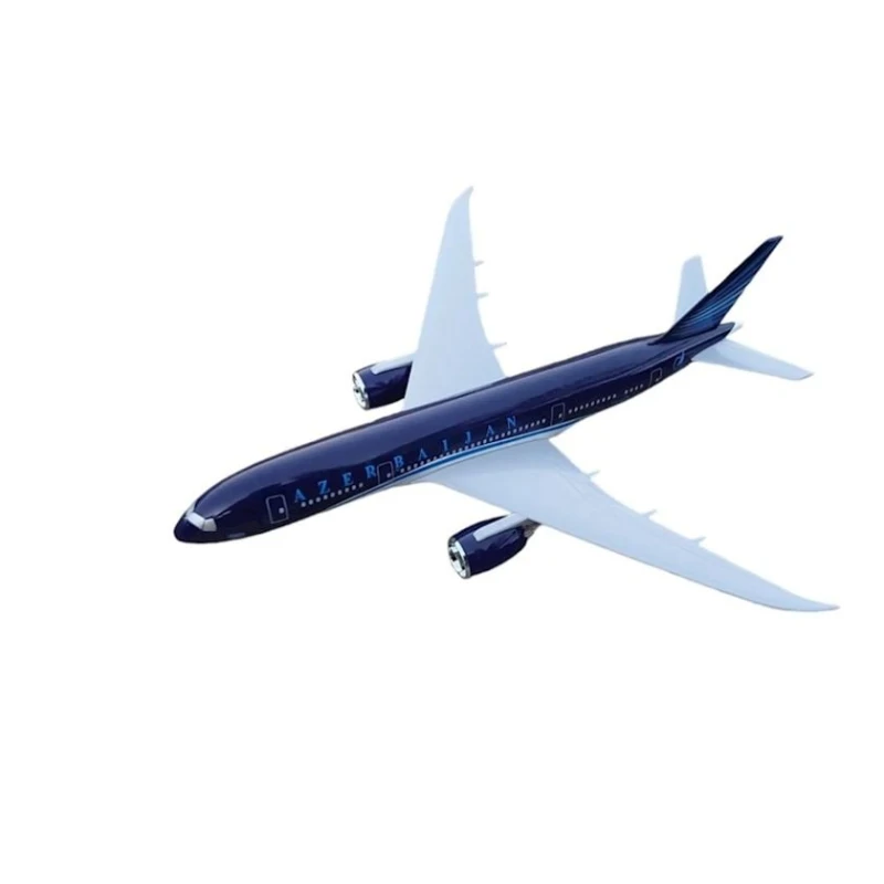 Dekorativ təyyarə modeli F35-ag-282, 28x28.5x17 sm, ağ/göy