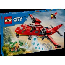 Konstruktor LEGO City Fire Rescue Plane 60413, 6+ yaş, 478 detal
