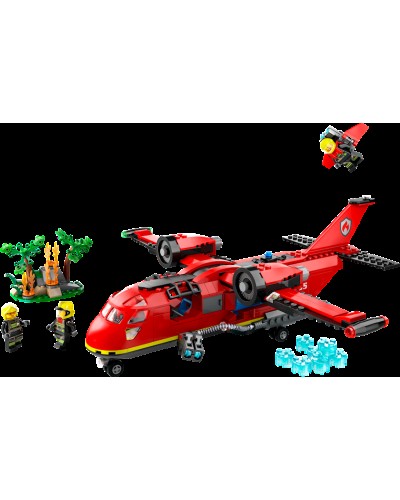 Konstruktor LEGO City Fire Rescue Plane 60413, 6+ yaş, 478 detal