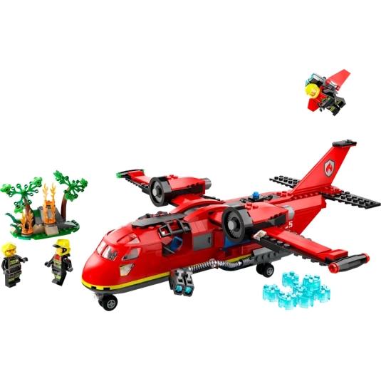 Конструктор LEGO City Fire Rescue Plane 60413, 6+ лет, 478 деталей