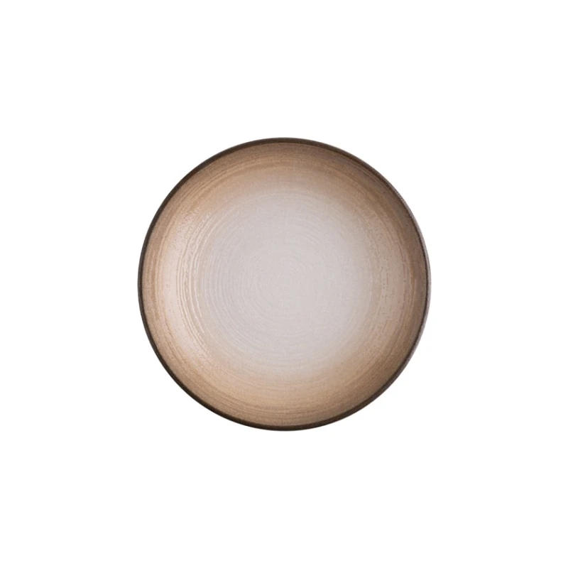 Тарелка глубокая ID-Fine Canyon Valle, фарфор, коричневая, 550 мл, 20 см Тарелка глубокая ID-Fine Canyon Valle, фарфор, коричневая, 550 мл, 20 см