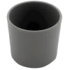 Чашка Babyjem, 9x7 см, 150 мл, силикон, 4+ мес, серая