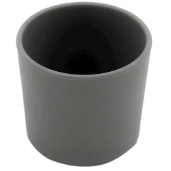 Чашка Babyjem, 9x7 см, 150 мл, силикон, 4+ мес, серая