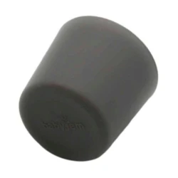 Чашка Babyjem, 9x7 см, 150 мл, силикон, 4+ мес, серая