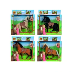 Фигурка лошади с седлом Simba Champion Beauty, 19x16 см, товар в ассортименте Фигурка лошади с седлом Simba Champion Beauty, 19x16 см, товар в ассортименте