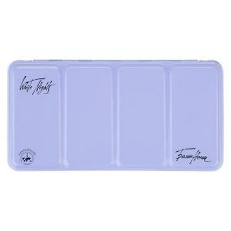 Пенал Невская палитра Белые Ночи для акварели, 35 кювет, светло-голубой