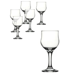 Набор бокалов Pasabahce Tulipe, 0.2 л, для вина, стекло, 12 шт, прозрачный Набор бокалов Pasabahce Tulipe, 0.2 л, для вина, стекло, 12 шт, прозрачный