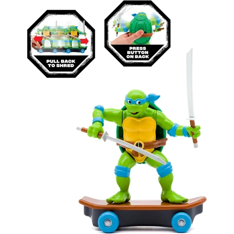 Фигурка Funrise Toys TMNT Sewer shredders Leonardo 710471M504, товар в ассортименте Фигурка Funrise Toys TMNT Sewer shredders Leonardo 710471M504, товар в ассортименте