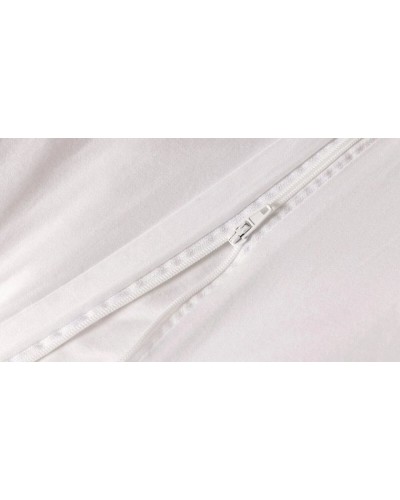 Yataq dəsti Askona Home Collection 1125, yorğan üzləri 200х220 sm, yastıq üzləri 50х70 sm, avro, satin, белый снег