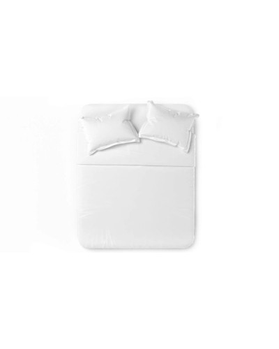 Yataq dəsti Askona Home Collection 1125, yorğan üzləri 200х220 sm, yastıq üzləri 50х70 sm, avro, satin, белый снег