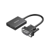 Адаптер Ugreen VGA to HDMI CM513 50945 Адаптер Ugreen VGA to HDMI CM513 50945