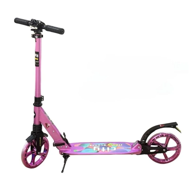 Uşaq samokatı BB-569, çəhrayı