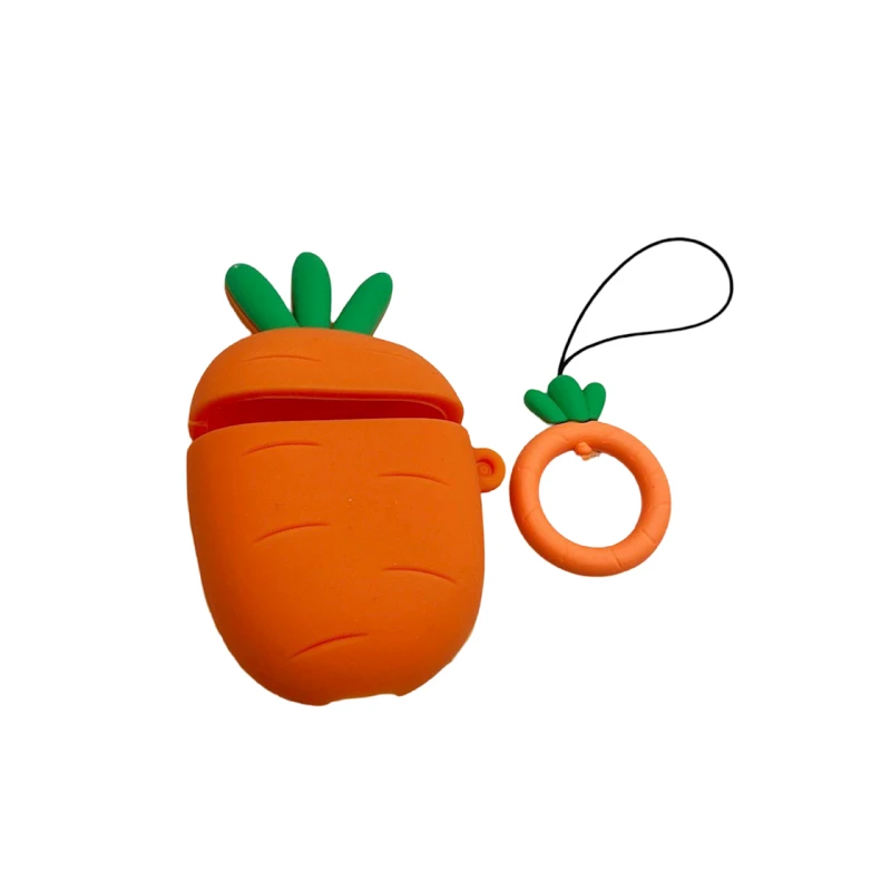Чехол для наушников Carrot для Apple AirPods 1/2, Оранжевый