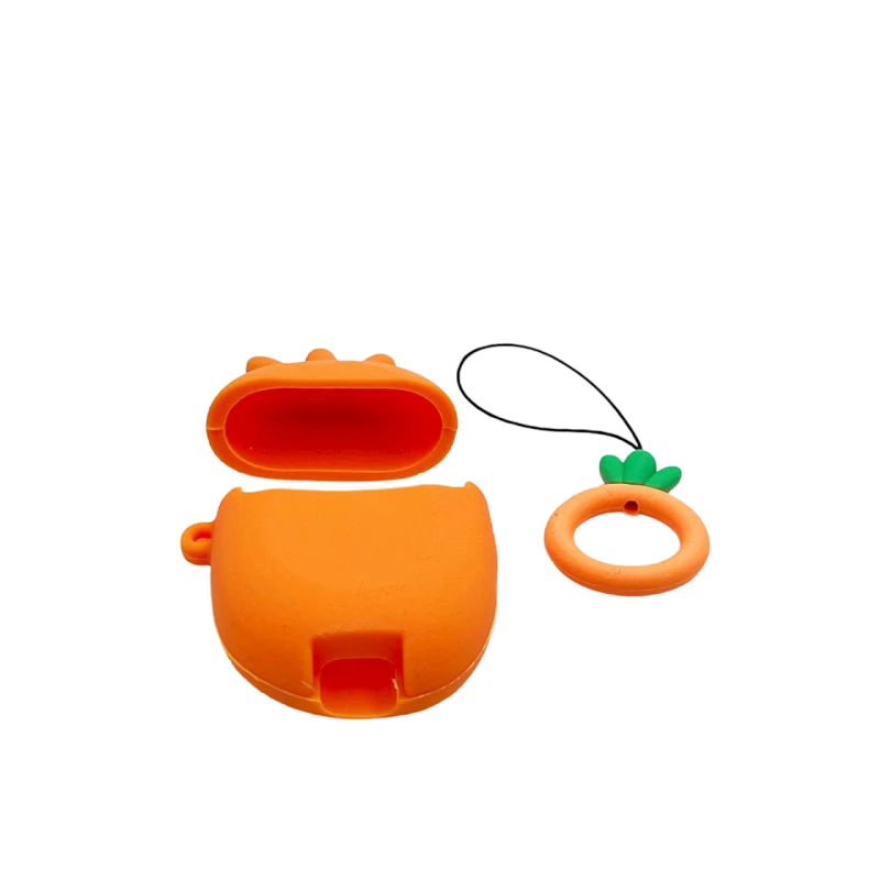Чехол для наушников Carrot для Apple AirPods 1/2, Оранжевый
