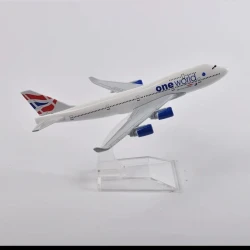 Коллекционная фигурка One World Boeing 747, 15x14x8 см
