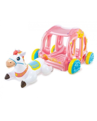 Şişmə oyun mərkəzi Intex 56514 Şahzadə arabası 145x135x104 sm