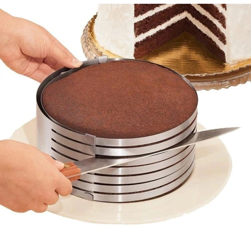 Tort kəsmə üçün forma vm117, gümüşü, 15x8.4 sm