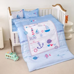 Uşaq yataq dəsti Annaberry ET-1427, yorğan üzü 100x150 sm, mələfə 110x160 sm, 2 əd yastıq üzü 35x45 sm, satin, rəngbərəng Uşaq yataq dəsti Annaberry ET-1427, yorğan üzü 100x150 sm, mələfə 110x160 sm, 2 əd yastıq üzü 35x45 sm, satin, rəngbərəng