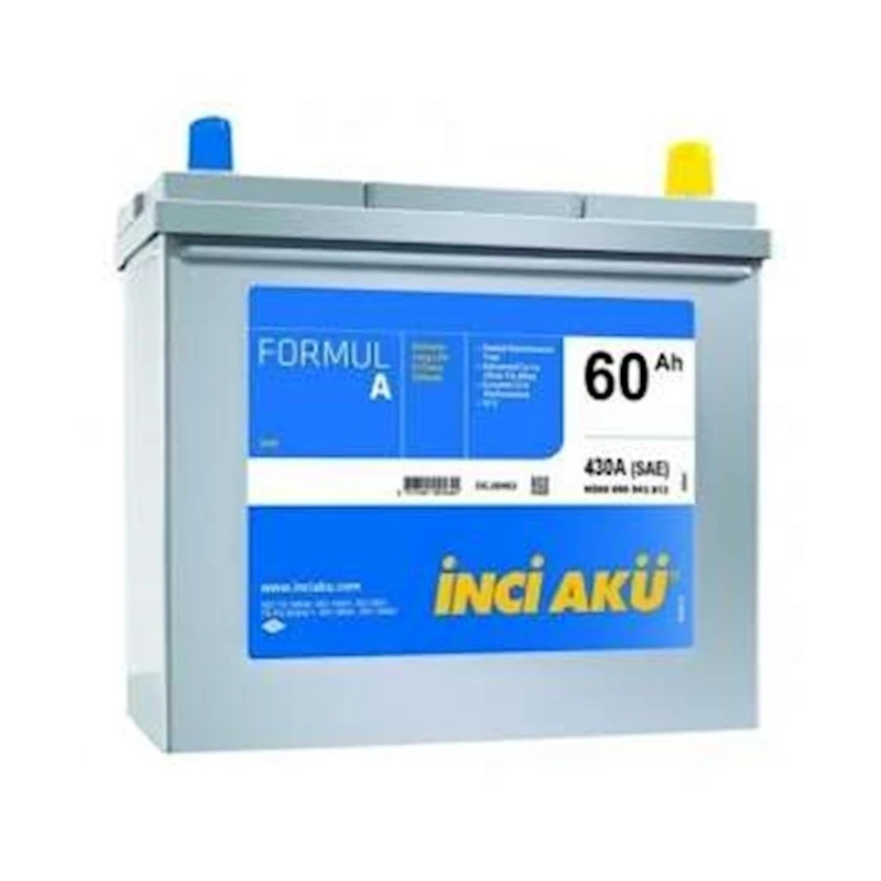 Аккумулятор автомобильный İnci Akü FormulA 60 Ah