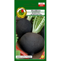 Семена овощей PNOS Редис Black Murzynka 5 г