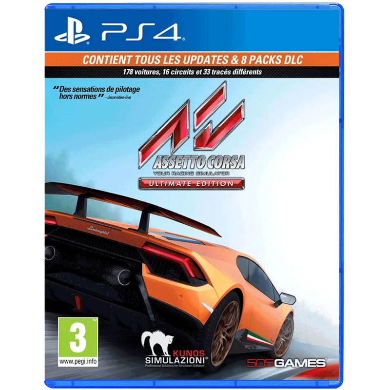 Oyun Asseto Corsa Ultimate Edition PS4 English (8023171041131) Oyun Asseto Corsa Ultimate Edition PS4 English (8023171041131)