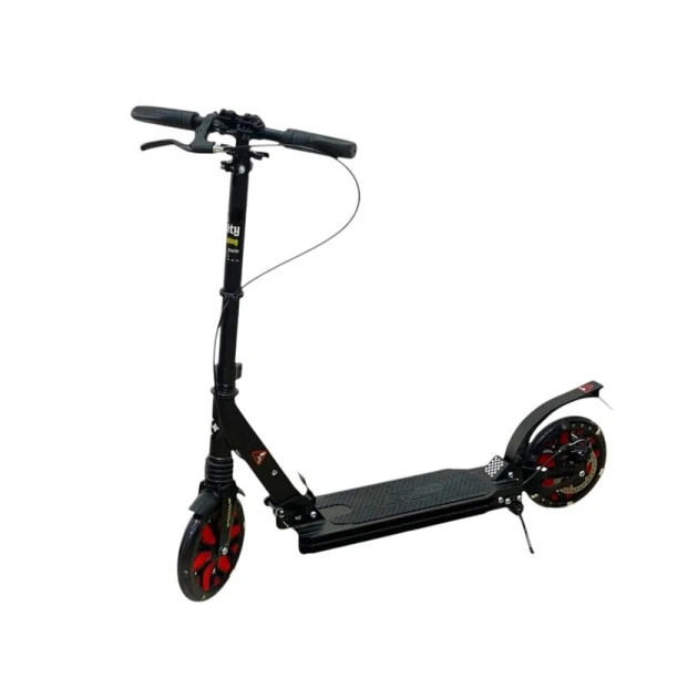 Самокат городской M6775, черный