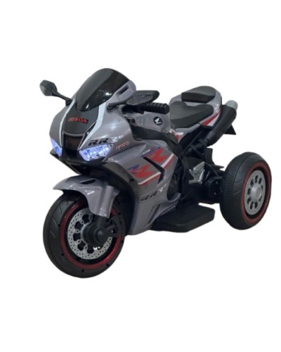 Uşaq elektrik motosikli 588, boz, 3+ yaş