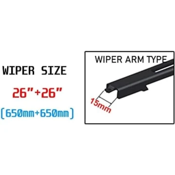 Щетка стеклоочистителя Mutlu aftoban0429 26 Щетка стеклоочистителя Mutlu aftoban0429 26