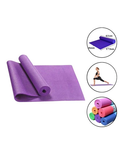 Yoqa üçün mat Yoga mat 1065/1, bənövşəyi
