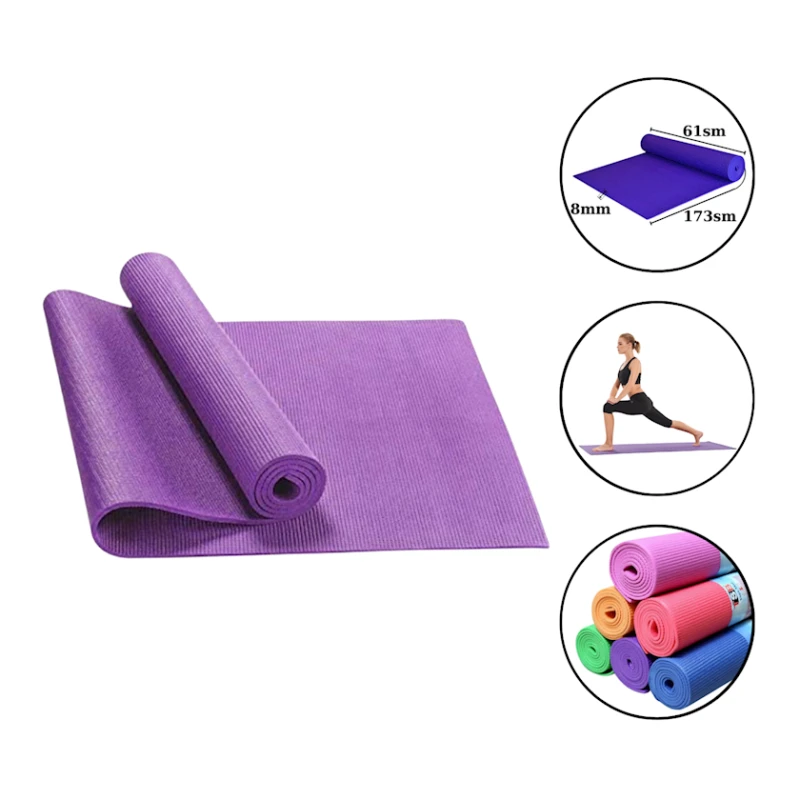 Мат для йоги Yoga mat 1065/1, фиолетовый