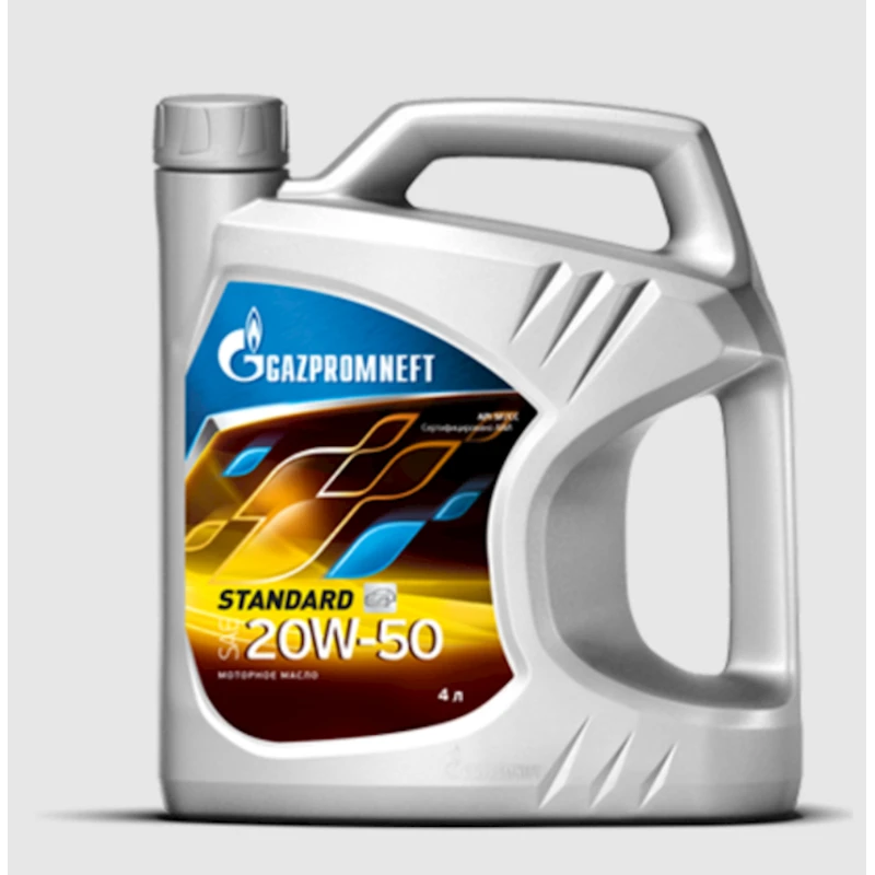Моторное масло Gazpromneft Standart 20W-50, 4 л Моторное масло Gazpromneft Standart 20W-50, 4 л