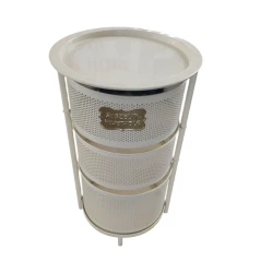 3-х ярусная белая стойка для овощей и фруктов 3-х ярусная белая стойка для овощей и фруктов