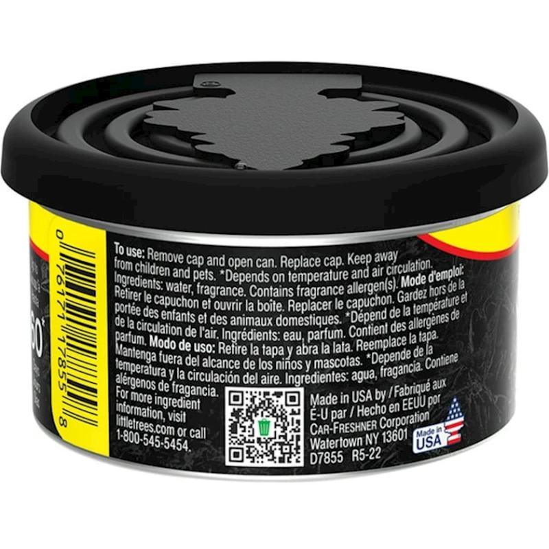 Ароматизатор для автомобиля Little Trees Black Ice 30 г Ароматизатор для автомобиля Little Trees Black Ice 30 г