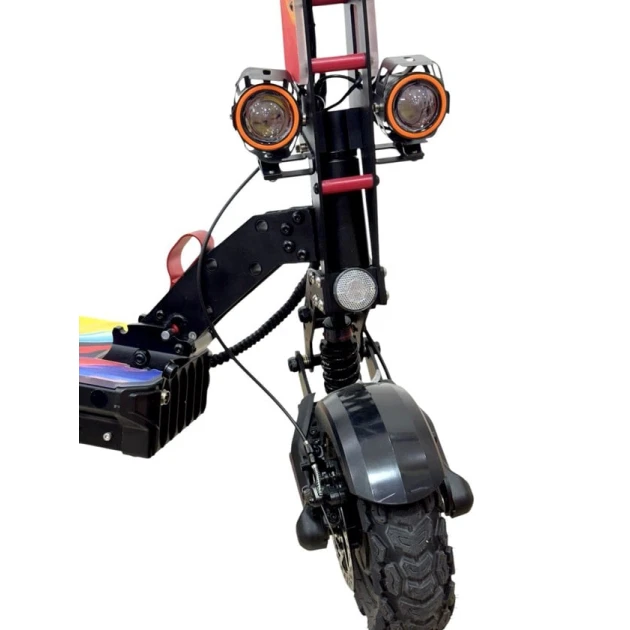Elektrik skuter X9 M5872, qara/rəngbərəng